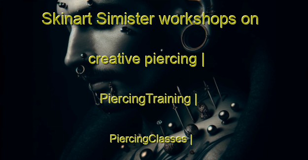 Skinart Simister workshops on creative piercing | PiercingTraining | PiercingClasses | SkinartTraining-United Kingdom
